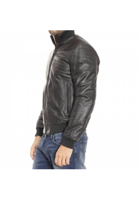 Pánská kožená bunda Armani Jeans 6X6B02